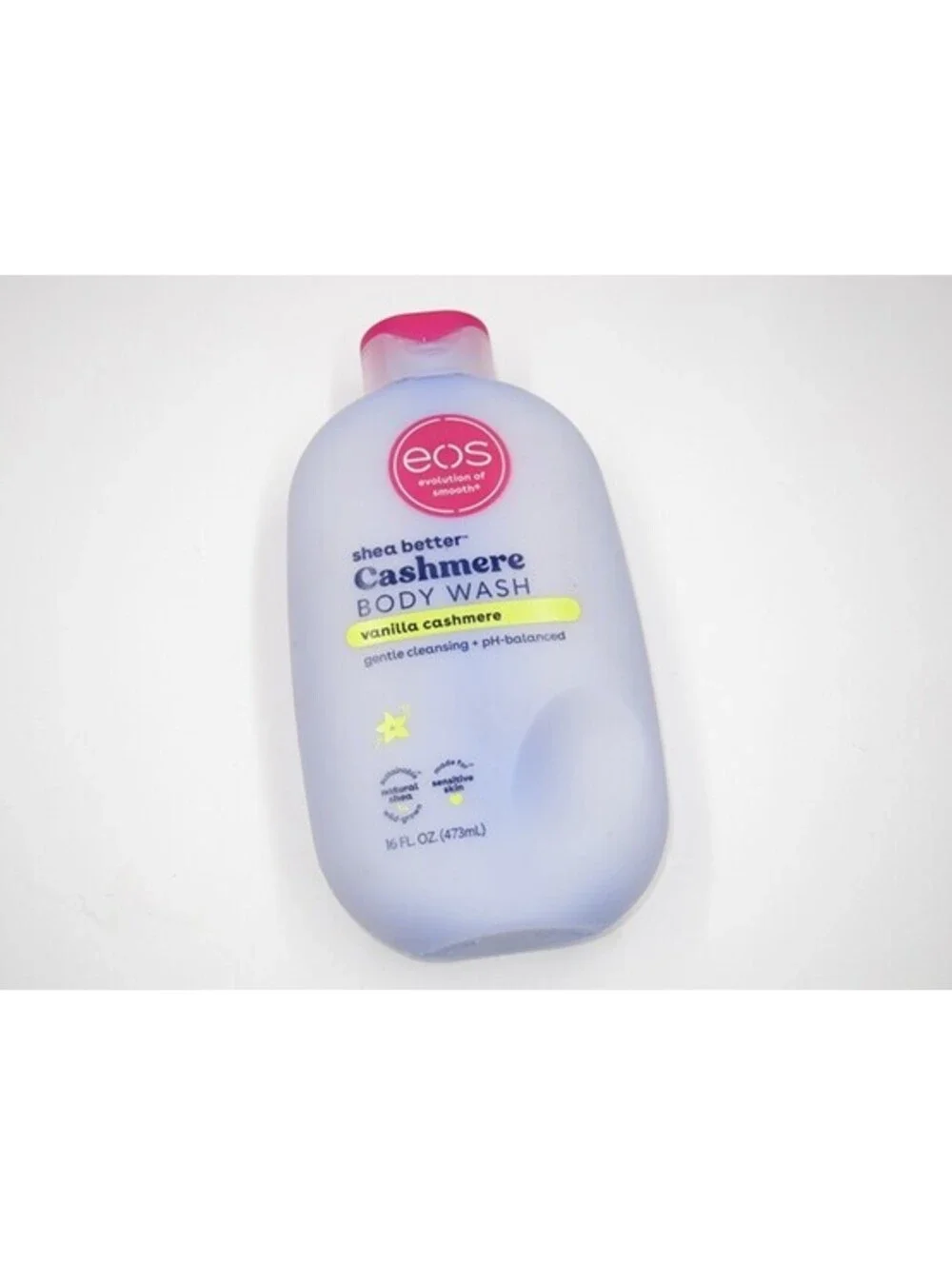 EOS shea, butter, cashmere body wash, vanilla cashmere